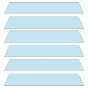 Pastel Blue aluminium venetian blind