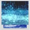 Rain Drops Digitally Printed Photo Roller Blind
