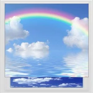 Rainbow Digitally Printed Photo Roller Blind