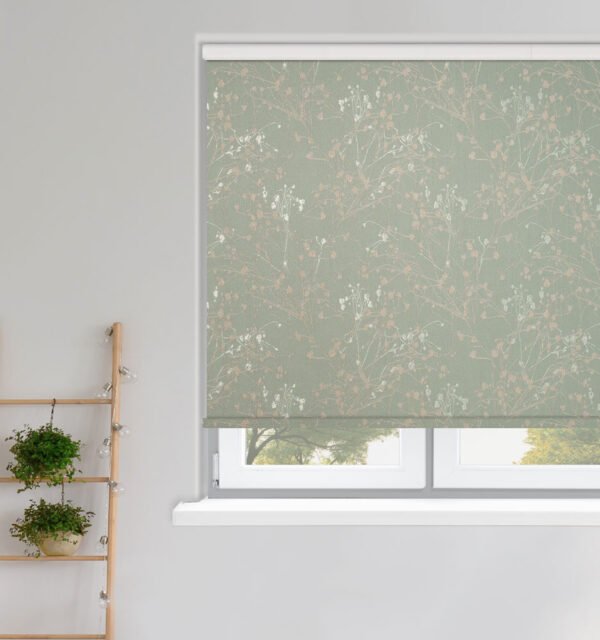 Collina Lily Pad blackout roller blind