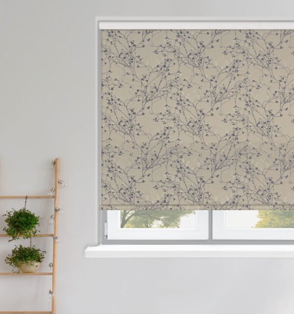 Collina Moonlight Mink blackout roller blind