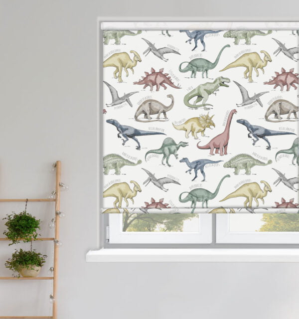 Dinosaurs Prehistoric Blackout Roller Blind