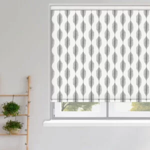 Ikat Graphite Roller Blind