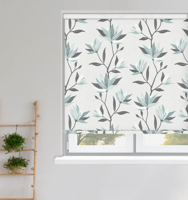 Lily Muted Duckegg Roller Blind