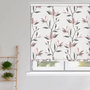 Lily Spring Blossom Roller Blind