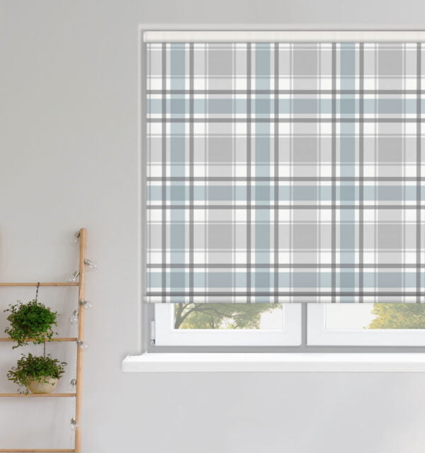 Lomond Bluebell Blackout Roller Blind