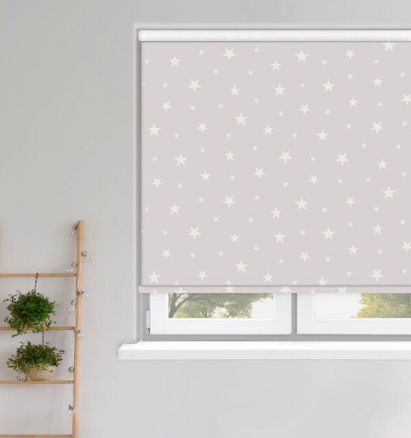 Glow In The Dark Stars Blackout Roller Blind