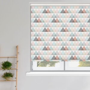 Polygon Sorbet Blackout Roller Blind