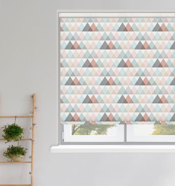 Polygon Sorbet Blackout Roller Blind