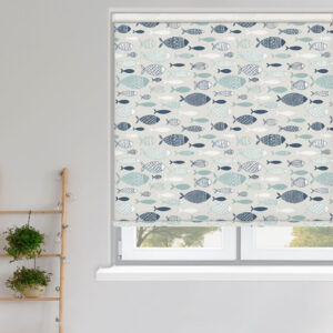 Shoal Marine Blue Roller Blind