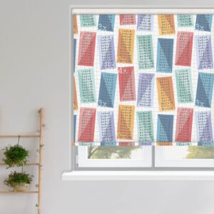 Times Table Multi Blackout Roller Blind