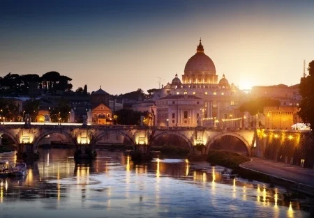 St Peter Vatican City Rome Digitally Printed Photo Roller Blind - Image 2