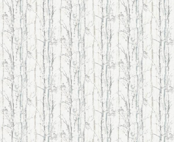 Swedish Birch Silver Roller Blind