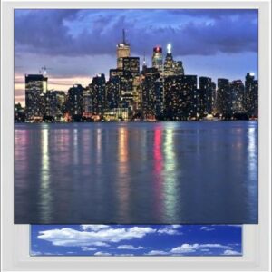 Toronto Skyline Digitally Printed Photo Roller Blind