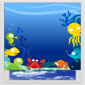 Underwater Sea Life Digitally Printed Photo Roller Blind