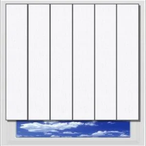 Verona White vertical blind