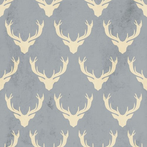 Vintage Stags Heads Digitally Printed Photo Roller Blind - Image 2