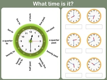What Time Is It Digitally Printed Photo Roller Blind - Image 2