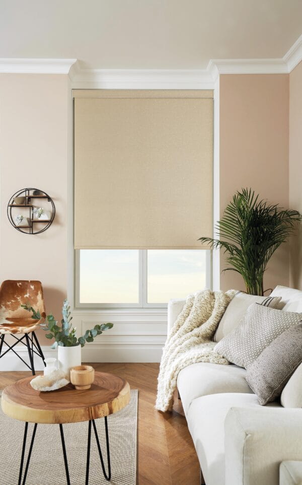 Monroe Opal Glitter Roller Blind - Image 3