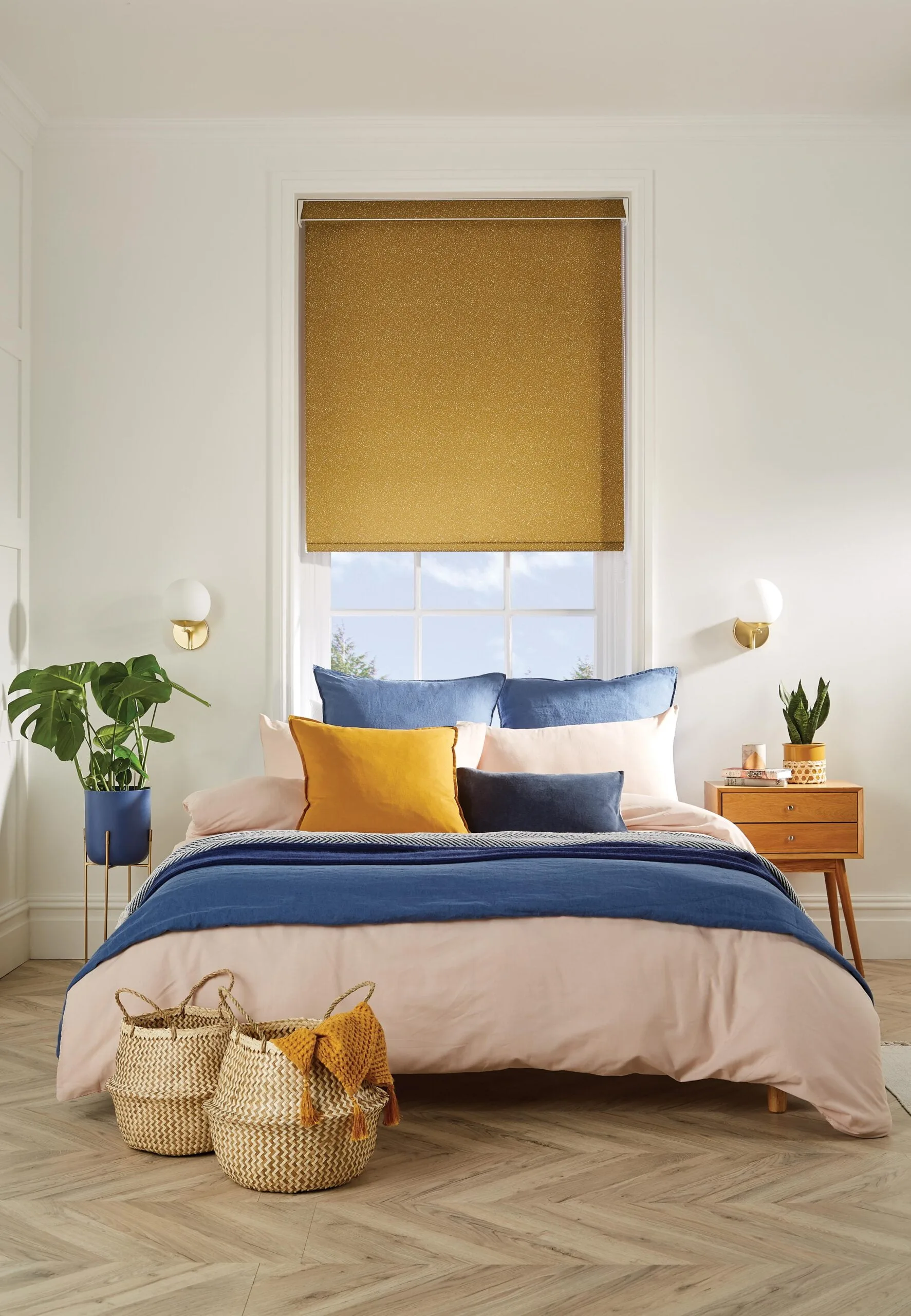 Terrazzo Gold Roller Blind