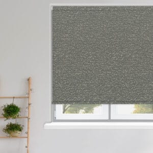 Monroe Onyx Glitter Roller Blind