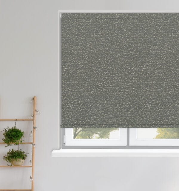 Monroe Onyx Glitter Roller Blind