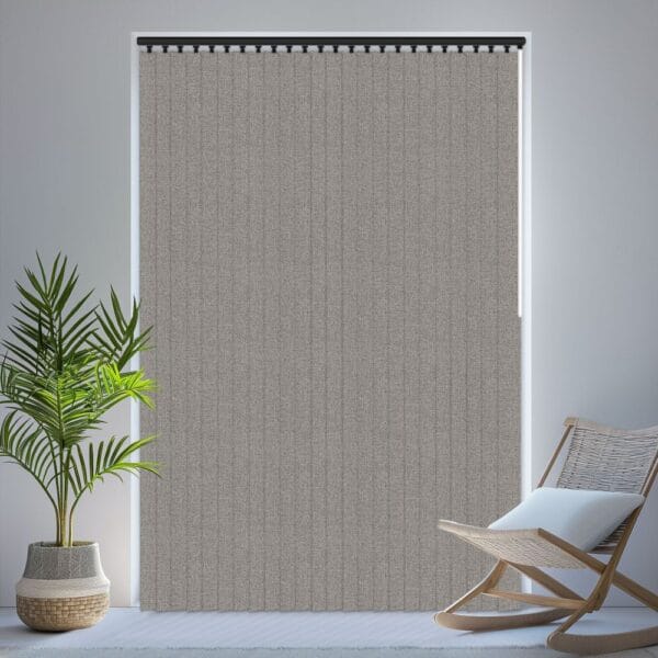 Matrix Flax Blackout Vertical Blind