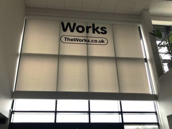 Logo Printed Roller Blinds