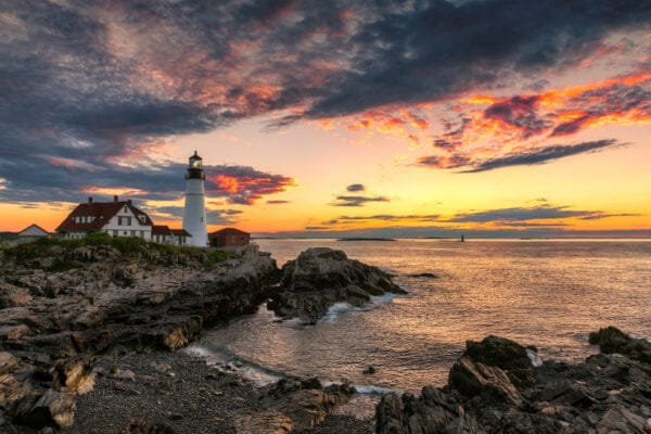 Lighthouse Digitally Printed Photo Roller Blind - Image 2