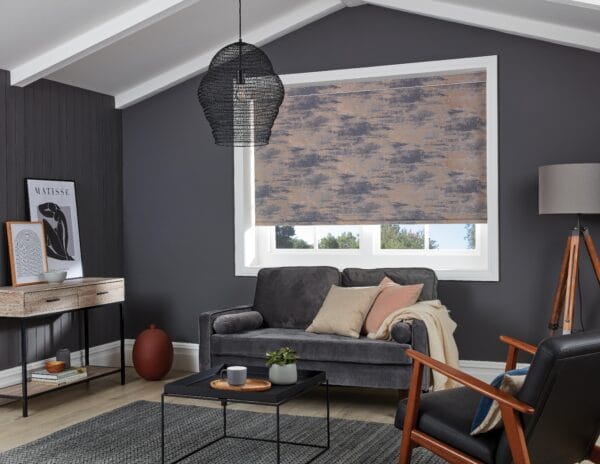 Argent Copper Blackout Roller Blind