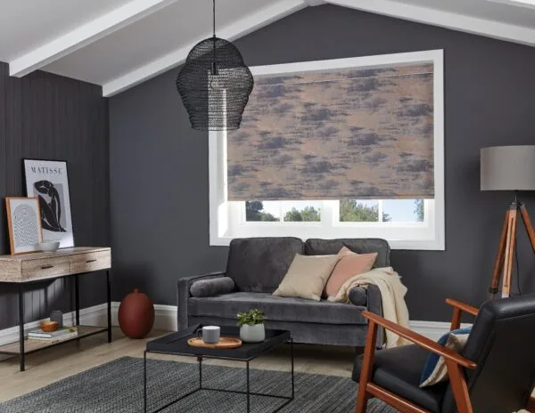 Argent Copper Blackout Roller Blind