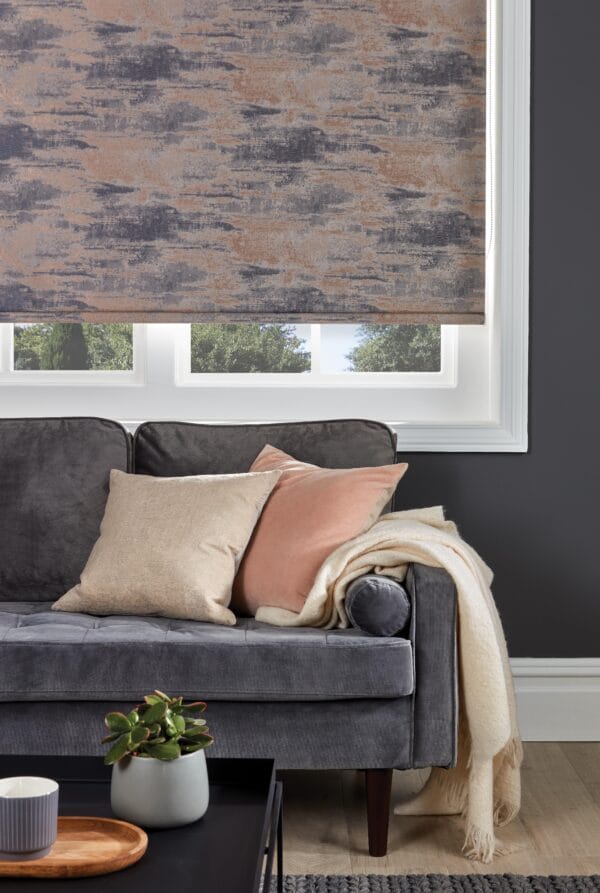 Argent Copper Blackout Roller Blind