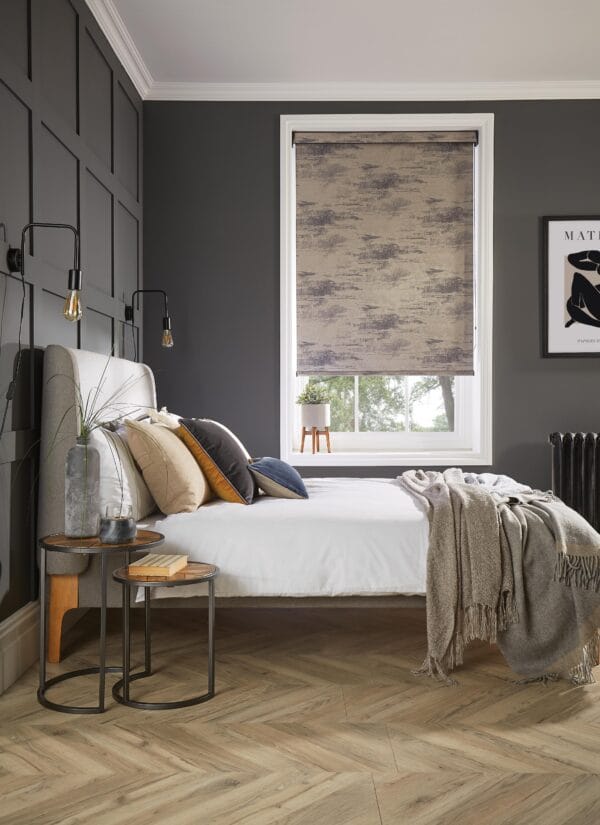 Argent Mercury Blackout Roller Blind