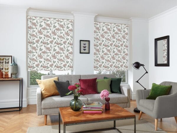 Chrysanthemum Blackout Roller Blind