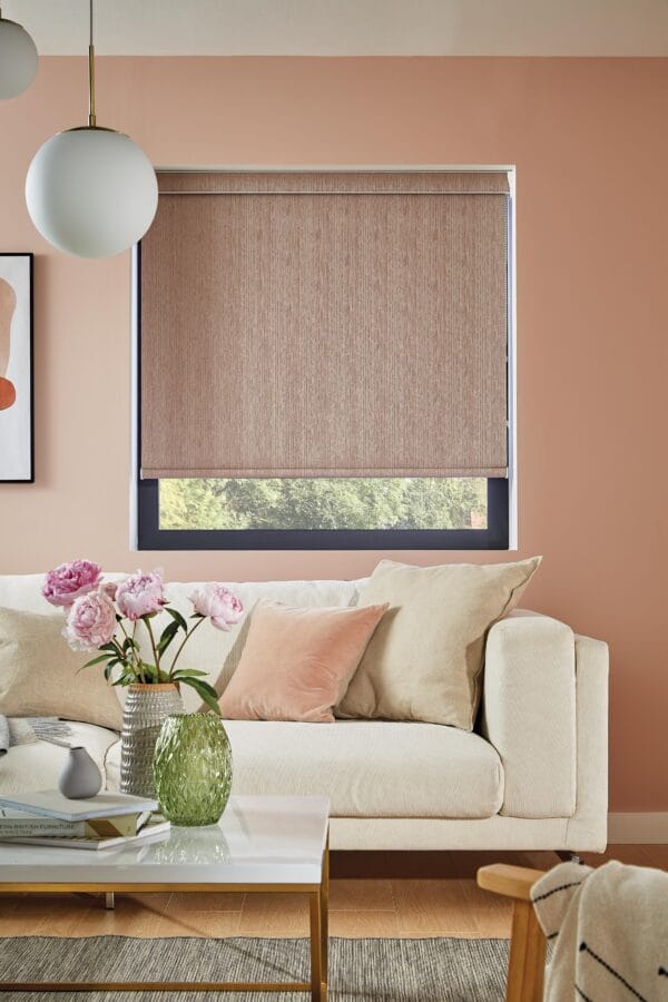 Valencia Pale Mauve Blackout Roller Blind