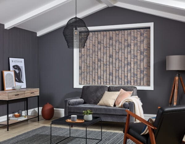 Argent Copper Blackout Vertical Blind - Image 4