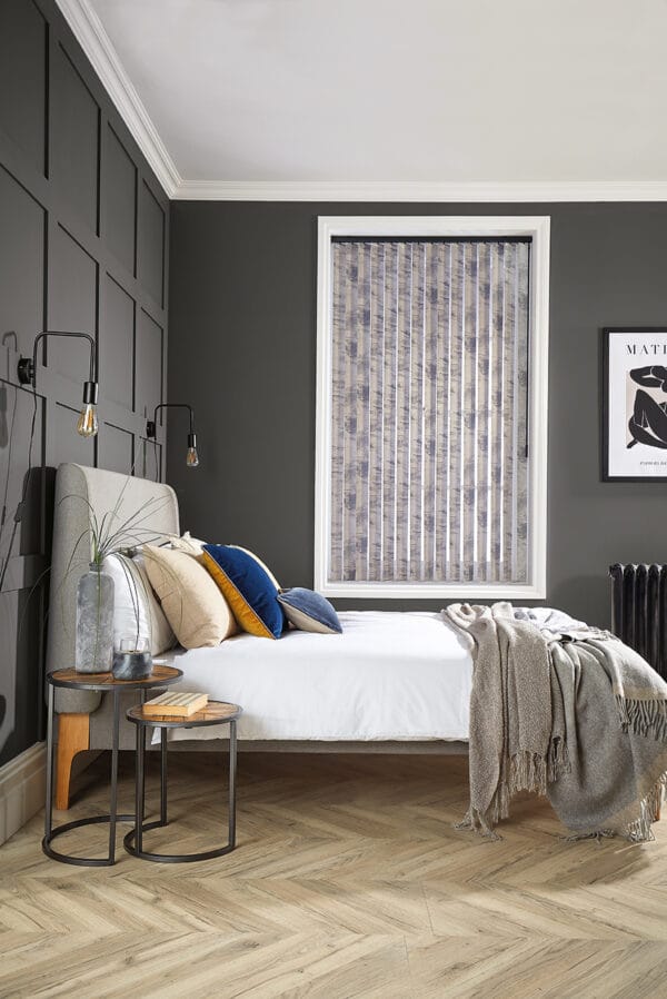 Argent Mercury Blackout Vertical Blind