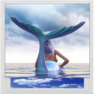 Mermaid Digitally Printed Photo Roller Blind