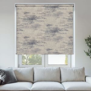 Argent Mercury Blackout Roller Blind