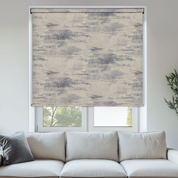 Argent Mercury Blackout Roller Blind