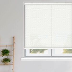 Aurora White Roller Blind
