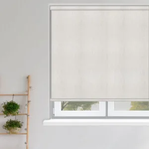 Cascade White Roller Blind
