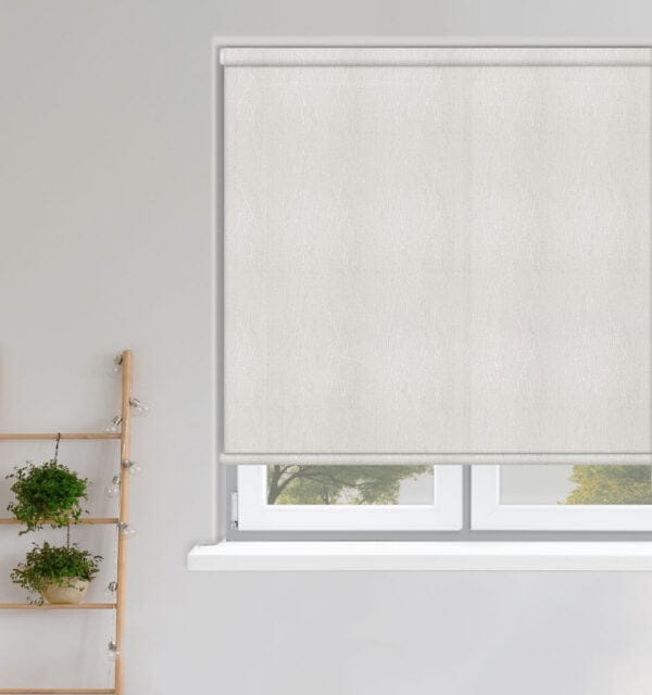 Cascade White Roller Blind