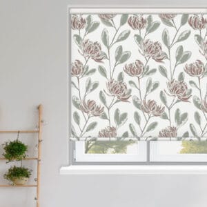 Chrysanthemum Blackout Roller Blind