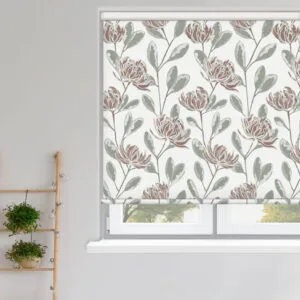 Chrysanthemum Blackout Roller Blind