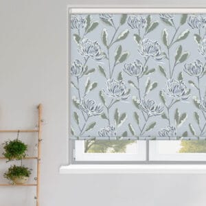 Chrysanthemum Lakes Blackout Roller Blind