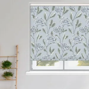 Chrysanthemum Lakes Blackout Roller Blind