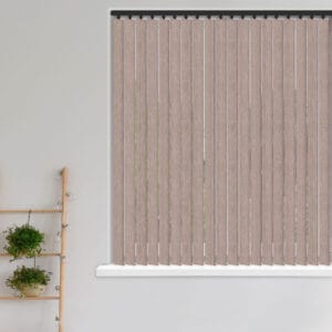 Valencia Pale Mauve Blackout Vertical Blind