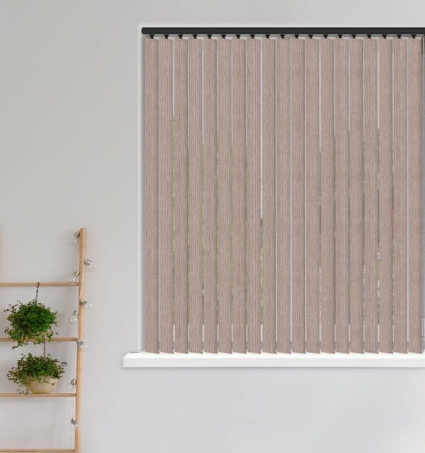 Valencia Pale Mauve Blackout Vertical Blind