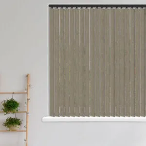 Valencia Pewter Blackout Vertical Blind
